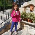 Bambina nel Residence Villa Valsi