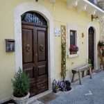 Ingresso casa vacanze Abruzzo montagna