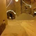 Santo Stefano di sessanio neve