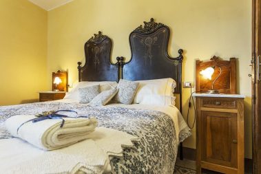 letto appartamento caminetto residence villa vals