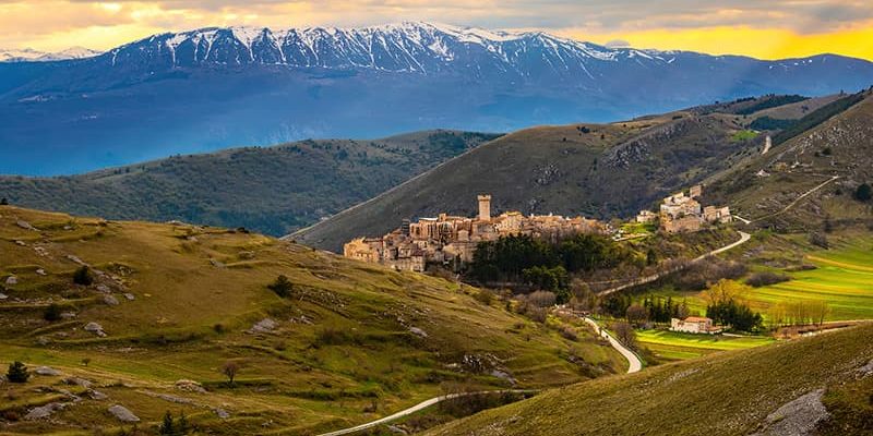 Santo stefano di Sessanio cosa vedere dall'alto